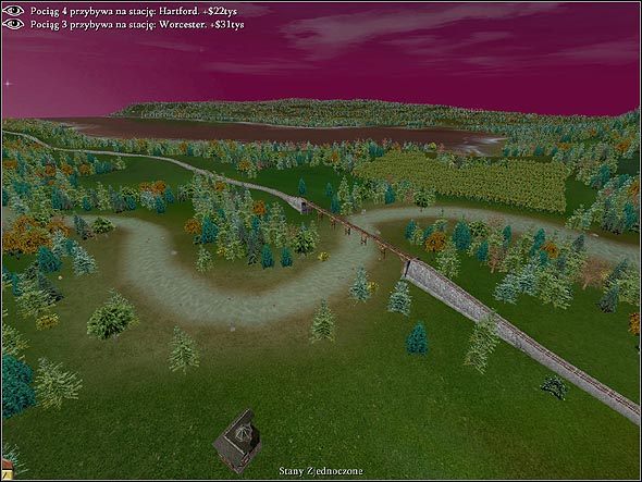Przerzucaj jak najkrótsze mosty, aby ich koszt był jak najmniejszy - Tory | Infrastruktura w Railroad Tycoon 3 - Railroad Tycoon 3 - poradnik do gry