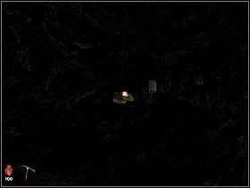 Idziemy przed siebie, znów przejdziemy przez kładkę nad jeziorkiem w którym było ciało, zejdziemy z drabiny i na pierwszym odgałęzieniu skręcimy w lewo - [Solucja] Podziemne tunele | Bloodline Uśpione zło - Bloodline: Uśpione zło - poradnik do gry