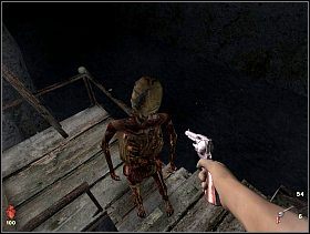 Wchodzimy do tunelu, atakują nas trzy wychudzone zombie - [Solucja] Katakumby prowadzące do ośrodka | Bloodline Uśpione zło - Bloodline: Uśpione zło - poradnik do gry