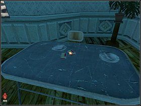 Z leżącego ciała zabieramy oskard, na jednym ze stolików leży amunicja - [Solucja] Kuchnia | Bloodline Uśpione zło - Bloodline: Uśpione zło - poradnik do gry