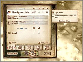 Pierwszy poziom fortu jest pod względem architektonicznym bardzo prosty - po prostu musisz iść przed siebie, walcząc tylko z nekromantami - Oblivion: The Bloodworm Helm - The Elder Scrolls IV: Oblivion - poradnik do gry