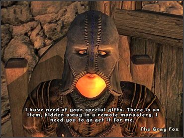 Efemeryczny Gray Fox w całej swojej nieuchwytności. - Oblivion: Turning a Blind Eye - The Elder Scrolls IV: Oblivion - poradnik do gry