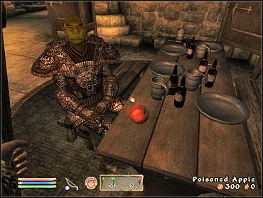 Staraj się unikać szkieletu - Dark Guardiana - który pląta się po centralnej części Sanktuarium - Oblivion: Purification - The Elder Scrolls IV: Oblivion - poradnik do gry