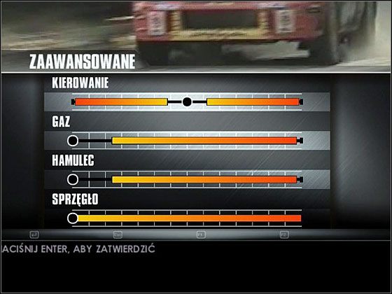 Nie zapomnij wykalibrować kontrolera. Właściwe ustawienia decydują o rezultatach. - Podstawy zabawy... - TOCA Race Driver 3 - poradnik do gry