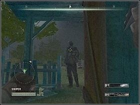 Idąc wzdłuż rzeki dotrzesz w końcu do wioski, opanowanej przez Niemców - Misja 1 - Behind Enemy Lines | Solucja Commandos Strike Force - Commandos: Strike Force - poradnik do gry