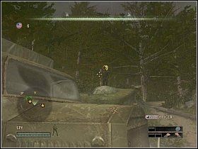 Wyczekaj na dogodny moment po cichu zabij żołnierz z prawej [1] - Misja 4 - Under Their Noses | Solucja Commandos Strike Force - Commandos: Strike Force - poradnik do gry