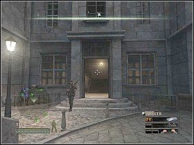 Kiedy to nastąpi, wróć do pomieszczenia z generatorami [1] i po uprzednim zabiciu strażnika, zniszcz je - Misja 5 - Resistance | Solucja Commandos Strike Force - Commandos: Strike Force - poradnik do gry