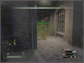 Odstawienie doktora do punktu oporu jest proste, ale wymaga sporo czasu - Misja 5 - Resistance | Solucja Commandos Strike Force - Commandos: Strike Force - poradnik do gry