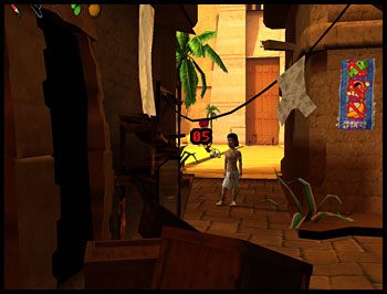 Wróć na plac z handlarzem niewolników i tym razem pójdź ulicą prowadzącą w dół, aż dojdziesz do straganu Olgi - Jak wkurzyć Faraona (2) | Rozdział I | Ankh Klątwa Mumii - Ankh: Klątwa Mumii - poradnik do gry