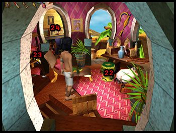 Wąż wyskoczy przez okno a ty będziesz mógł zabrać Grala [Sultans Grail] - Nieprzyzwoita propozycja (2) | Rozdział II | Ankh Klątwa Mumii - Ankh: Klątwa Mumii - poradnik do gry