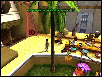 Przejmij teraz kontrolę nad Tharą - Przywoływanie Ozyrysa (2) | Rozdział III | Ankh Klątwa Mumii - Ankh: Klątwa Mumii - poradnik do gry