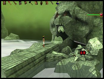 Wyciągnij bezpiecznik odpowiedzialny za myślenie (żółty) i włóż do czerwonego slotu (pamięć) - Rozdział V - W Zaświatach | Rozdziały IV i V | Ankh Klątwa Mumii - Ankh: Klątwa Mumii - poradnik do gry