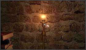 Po prawej stronie stoi świeca. Zapal ją i zasiądź do czytania listu oraz kolejnych stron dziennika. - PONIEDZIAŁEK 14 PAŹDZIERNIKA cz.4 | Scratches - Scratches - poradnik do gry