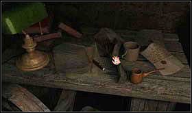 Wygląda na to, że musisz zrobić amulet. Wszystkie cztery składniki muszą być organiczne: afrykańską roślinę już masz, tutaj na biurku leży gałąź. - PONIEDZIAŁEK 14 PAŹDZIERNIKA cz.4 | Scratches - Scratches - poradnik do gry