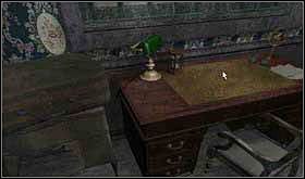 Teraz na biurku połóż drugą walizkę, tę z maszyną do pisania. - SOBOTA 12 PAŹDZIERNIKA cz.2 | Scratches - Scratches - poradnik do gry