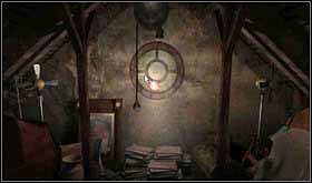 Zostały jeszcze jedne schody, drewniane, wiodące na strych. - SOBOTA 12 PAŹDZIERNIKA cz.4 | Scratches - Scratches - poradnik do gry