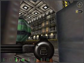 Teraz odnajdź wejście do budynku rafinerii (na tyłach) gdzie niby trzymani są jeńcy - Misja 2