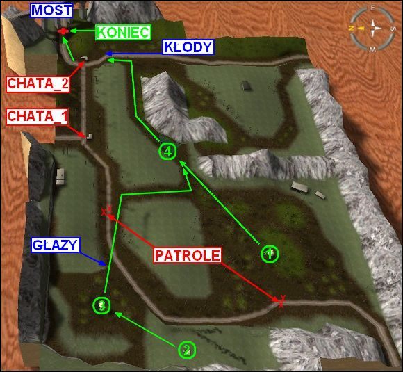 Pierwsza porada na dzień dobry - dobierając sprzęt do tej misji nie sugeruj się tym co zobaczysz na odprawie - Misja 1