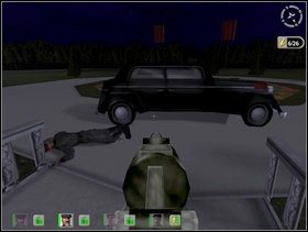 Obróć się w lewo i zabij Szkopa przy limuzynie - Misja 1