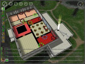 Sytuacja na piętrze może wyglądać na przykład tak jak na obrazku powyżej po prawej - Misja 2