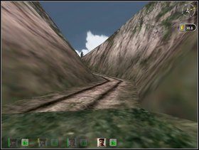 Z kolei w lesie na lewo od tych zabitych dwóch Szkopów jest tajne przejście - komandos z Panzerfaustami powinien pójść właśnie tędy - Misja 5