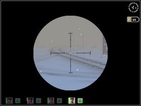 Teraz wróć do snajpera i strzelca rkmu leżących na zaspach X1 - Misja 1