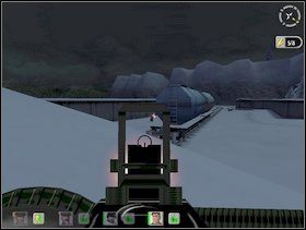 Potem idź w prawo, w stronę wrót za którymi znajduje się spora hala produkcyjna - Misja 3