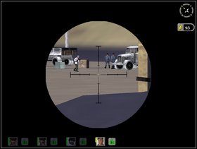 Resztę zespołu skieruj teraz w stronę bunkra a z zaspy wystrzelaj wszystkich Szwabków (najlepiej ze snajperki) - Misja 4