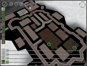 Pojawi się monit, że alarm został wyłączony i możesz teraz zasuwać całą ekipą do pomieszczenia w którym znajdują się schodki prowadzące na dół do tunelu łączącego bunkier , w którym aktualnie przebywasz z dokiem gdzie znajdują się niemieckie łodzie podwodne (biały kursor na obrazku wskazuje to pom - Misja 4