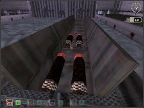 Teraz wycofaj transporter i wyprowadź ludzi z doku do hali, w której znajduje się wyjście na zewnątrz - Misja 5