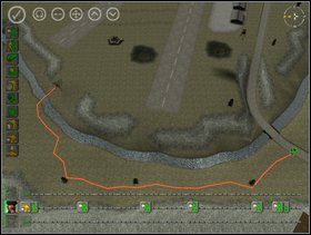 Dojeżdżając do mostku na rzeczce zatrzymaj się przed nim i wysadź kolegów, którzy mają na sobie alianckie mundury - Misja 1 