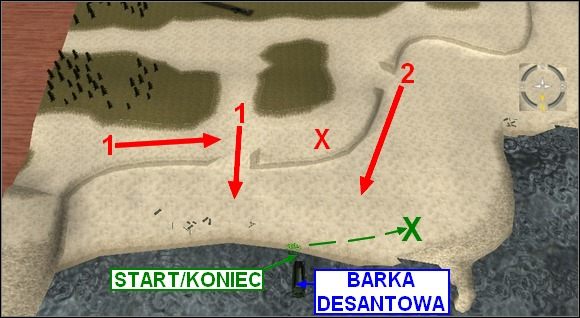 Do tej misji uzbrój ludzi w jak największą ilość karabinów maszynowych, może się też przydać karabin wyborowy - Misja 2