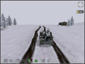 Gdy dojedziesz do przystani (tak to miejsce nazwijmy) nad rzeką skręć w lewo - Misja 1