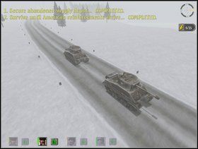 Po chwili zjawią się też czołgi a misja zakończy się sukcesem - Misja 3