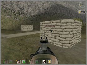 Pojawi się ogień a kiedy się wypali (po kilku minutach) droga stanie otworem - Misja 2