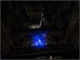Wyjdź z pomieszczenia i zacznij skakać po jumppadach - [Solucja] Misja #7 - Devil May Cry 3: Dantes Awakening - poradnik do gry
