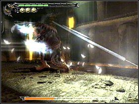 Na początku Beowulf używa trzyczęściowego kombosa - [Solucja] Misja #11 - Devil May Cry 3: Dantes Awakening - poradnik do gry