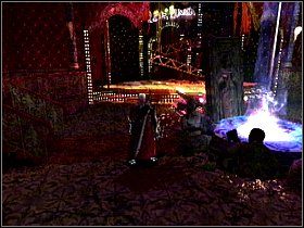 Zaatakują Cię łucznicy, możesz ich ominąć i od razu pobiec do miejsca gdzie wydobywa się błękitny snop światła - [Solucja] Misja #14 - Devil May Cry 3: Dantes Awakening - poradnik do gry