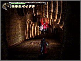 Teraz uruchom reaktor na środku komnaty i przejdź przez drzwi którymi tu przyszedłeś wcześniej - [Solucja] Misja #19 - Devil May Cry 3: Dantes Awakening - poradnik do gry