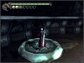 Wróć teraz na wolną przestrzeń i uruchom minięty wcześniej reaktor poczym znów skieruj się do trójkolorowych drzwi - [Solucja] Misja #19 - Devil May Cry 3: Dantes Awakening - poradnik do gry