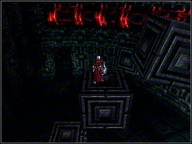 Znajdziesz się wielkiej komnacie z latającymi klockami - [Solucja] Misja #17 - Devil May Cry 3: Dantes Awakening - poradnik do gry