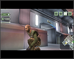 Jak po chwili się dowiesz, korytarz jest naszpikowany kamerami - Misja 6 Museum Heist - Day 3, part 1 | Opis przejścia The Plan - The Plan - poradnik do gry