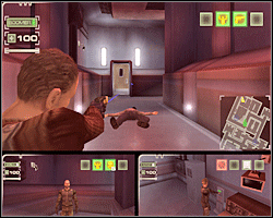 Gdy wybiegniesz kawałek za kratę, załączy się króciutka wstawka sygnalizująca, że strażnik jest za rogiem - Misja 7 Museum Heist - Day 3, part 2 | Opis przejścia The Plan - The Plan - poradnik do gry