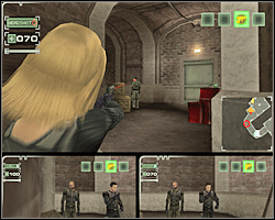 Kawałeczek dalej ujrzysz dwóch rozmawiających ze sobą strażników - Misja 10 Fosters Villa - Sewers | Opis przejścia The Plan - The Plan - poradnik do gry