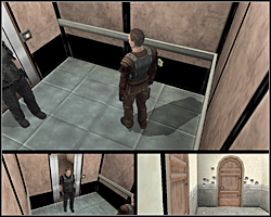 Następnie skorzystaj z windy, której używałeś w misji 9, by pojechać do góry - Misja 11 Fosters Villa - The Mafia | Opis przejścia The Plan - The Plan - poradnik do gry