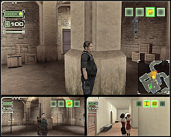 Użyj teraz karty na drugich, prowadzących na południe drzwiach - Misja 9 Fosters Villa - The house cd. 2 | Opis przejścia The Plan - The Plan - poradnik do gry