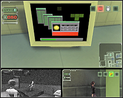 W pomieszczeniu za nowo otwartymi drzwiami wprowadź Cat do komory ciśnieniowej, a jako Poker użyj komputera - Misja 12 Fosters Villa - Interrogation | Opis przejścia The Plan - The Plan - poradnik do gry