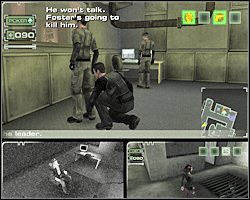 Jako Poker otwórz drzwi oznaczone jako kolejny cel i po cichu zajmij się dwoma strażnikami wewnątrz - Misja 12 Fosters Villa - Interrogation cd. | Opis przejścia The Plan - The Plan - poradnik do gry