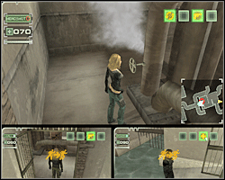 Strumienia pary pozbędziesz się w banalny sposób: poprzez zakręcenie zaworu - Misja 10 Fosters Villa - Sewers cd. | Opis przejścia The Plan - The Plan - poradnik do gry