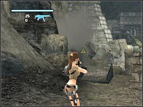 Możesz już skierować się w stronę schodów prowadzących do właściwej świątyni (#1) - Bolivia - Tiwanaku (4) | Etap 1 | Tomb Raider Legenda - Tomb Raider: Legenda - poradnik do gry
